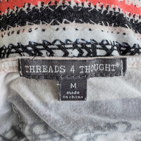 Threads 4 Thought, Sleeveless Boho Summer Dress w/ Lace Back-Women's Size Medium - Picture 6 of 9